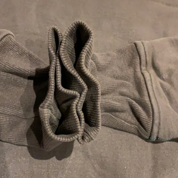 Lululemon Brown Scuba Hoodie Igloo Sunrise pattern - Size 10 - Picture 14 of 16